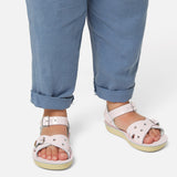 Sweetheart Shiny Pink Kids Sandal - Salt-Water Sandals UK