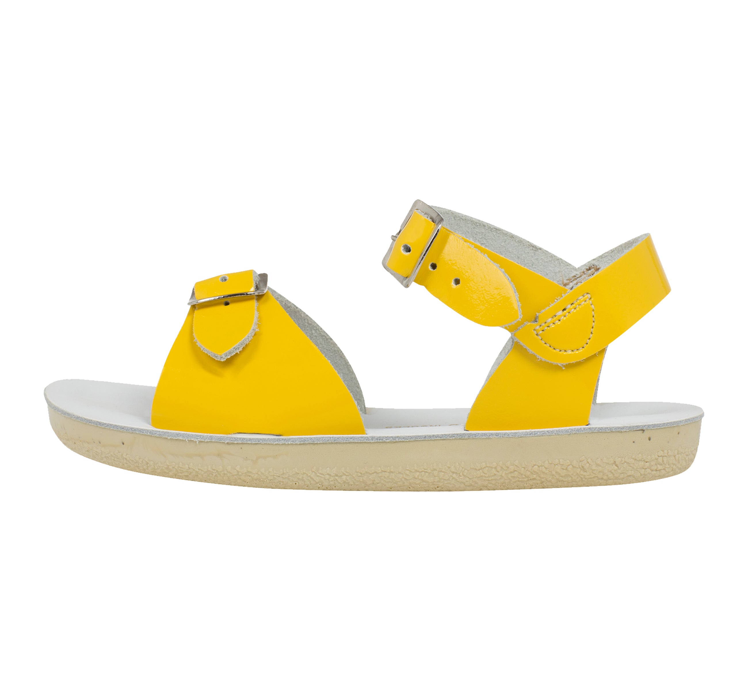 Surfer Shiny Yellow Kids Sandal - Salt-Water Sandals UK