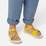 Surfer Shiny Yellow Kids Sandal - Salt-Water Sandals UK