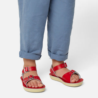 Surfer Red Kids Sandal - All Kids Sandals - Salt-Water Sandals UK