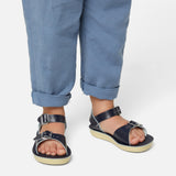 Surfer Navy Kids Sandal - Salt-Water Sandals UK