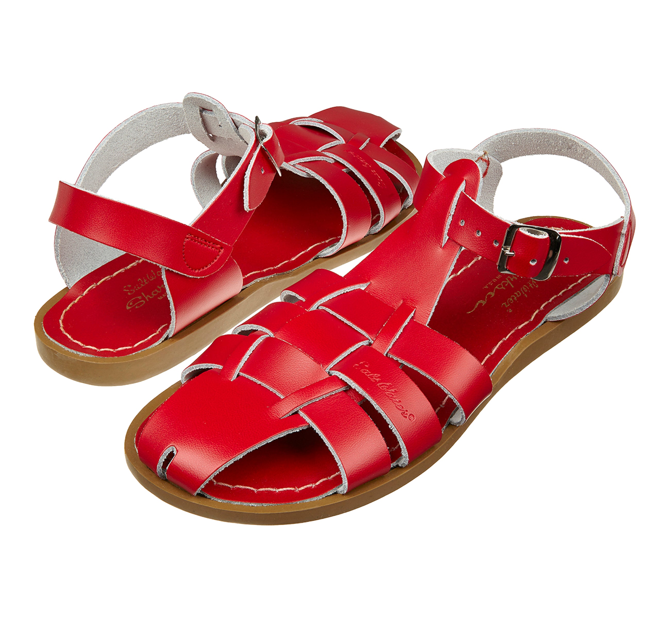 Shark Original Kids Red Sandals - Salt-Water Sandals Shop UK