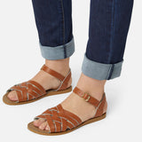 Retro Tan Womens Sandal - Size 4 Sandals - Salt-Water Sandals UK