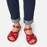 Swimmer Red Womens Sandal - Size 4 Sandals - Salt-Water Sandals UK