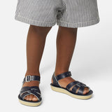 Swimmer Navy Kids Sandal - Salt-Water Sandals UK