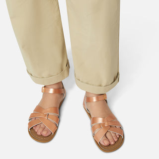 Original Rose Gold Womens Sandal - Size 4 Sandals - Salt-Water Sandals UK