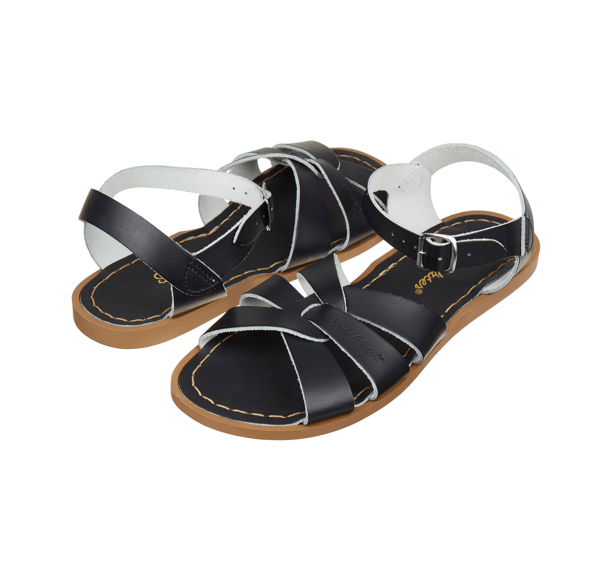 Black Original Kids Sandals - Salt-Water Sandals Shop UK