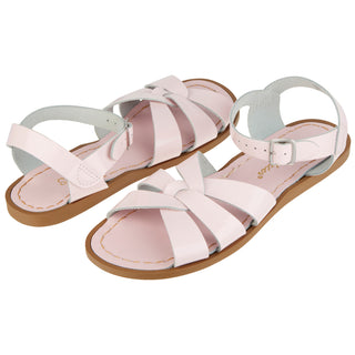 Original Shiny Pink Kids Sandal - Kids Rainbow Bright Sandals - Salt-Water Sandals UK