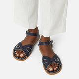 Classic Navy Womens Sandal - Salt-Water Sandals UK