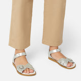 Classic Silver Kids Sandal - Kids Vulcanised Sole Sandals - Salt-Water Sandals UK