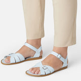 Classic Light Blue Womens Sandal - Women's Double Buckle Sandals - Salt-Water Sandals UK